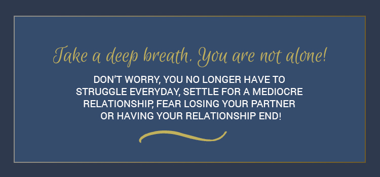 Take a deep breath. You are not alone